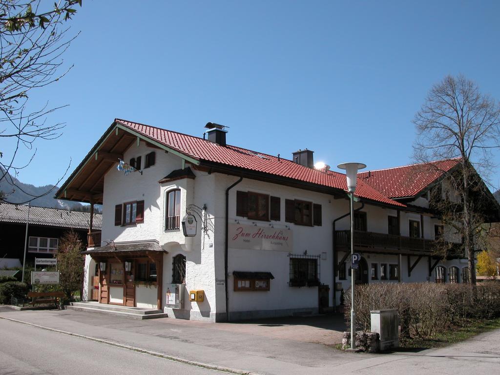 Hotel-Restaurant Zum Hirschhaus Inklusiv Chiemgaukarte Ruhpolding Dış mekan fotoğraf
