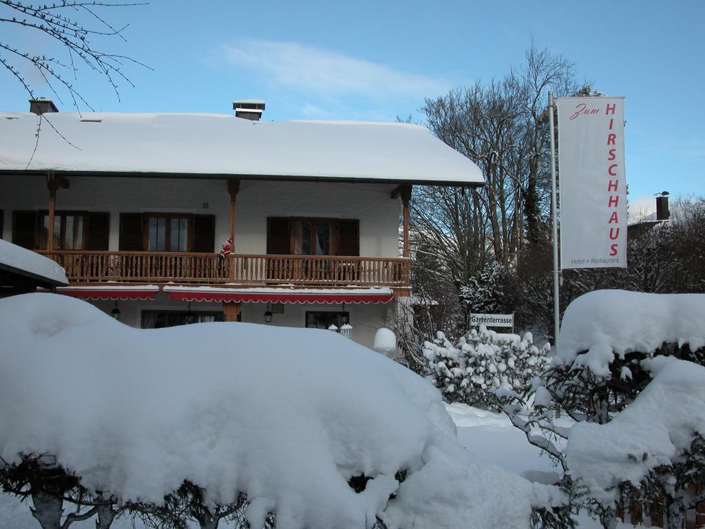 Hotel-Restaurant Zum Hirschhaus Inklusiv Chiemgaukarte Ruhpolding Dış mekan fotoğraf