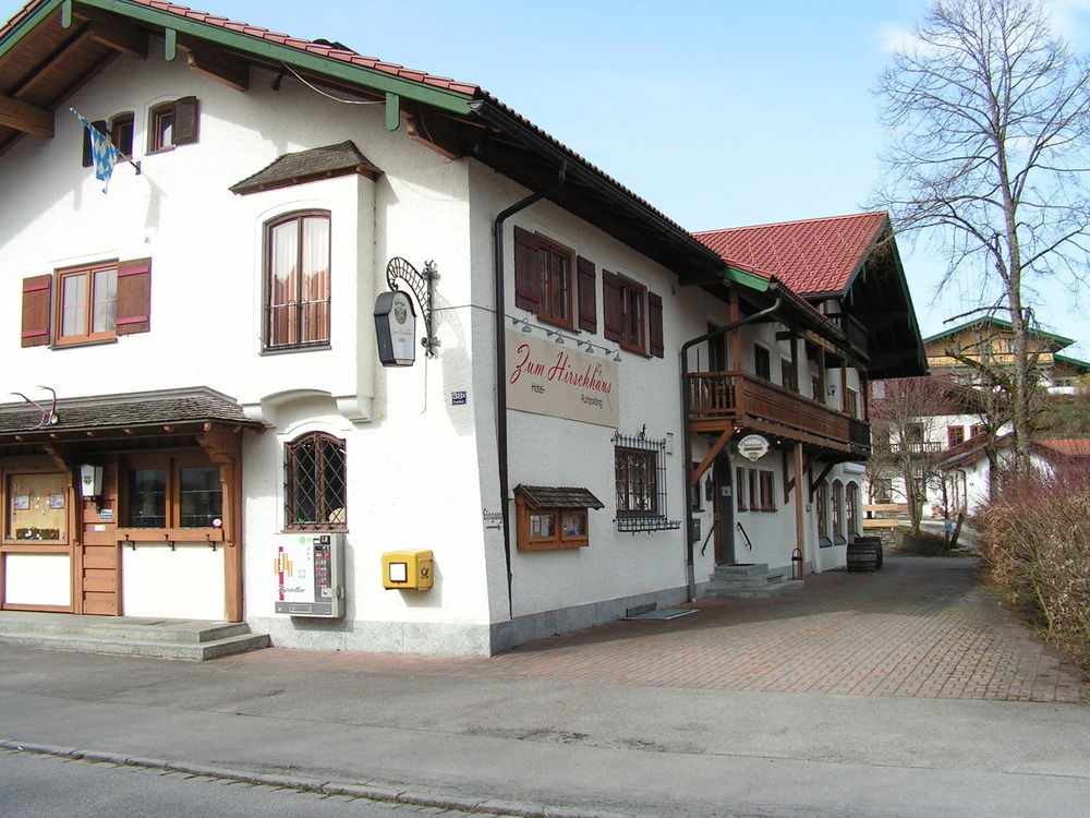 Hotel-Restaurant Zum Hirschhaus Inklusiv Chiemgaukarte Ruhpolding Dış mekan fotoğraf